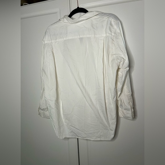 Arket Regular Fit Cotton Poplin Button Down - Picture 12 of 12